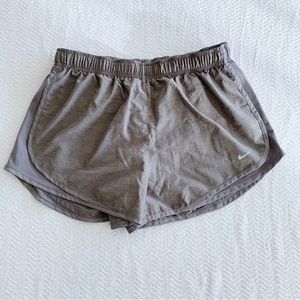 Gray Nike Tempo Running Shorts 3” inseam